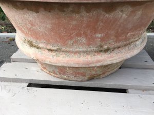 Vaso artistico in cotto toscano Fornace Agresti - Impruneta