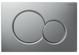 GEBERIT Placca per scarico Sigma 1 Cromo Satinato