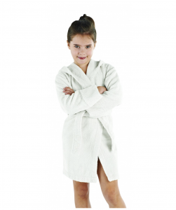 Accappatoio Capuz Twill Robe Kids Abyss & Habidecor