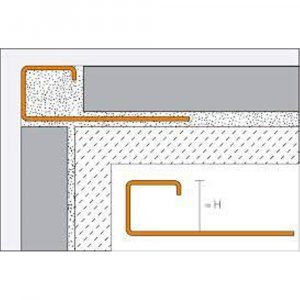 Angolo esterno ed interno per profili in acciaio Quadec-EB Schlüter Systems