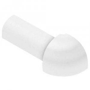 Angolo esterno in Pvc bianco per profili Rondec-PRO Schlüter Systems