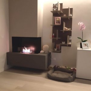 Caminetto Bioetanolo MaisonFire Incasso 90 Frontale