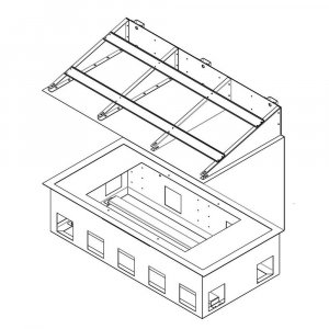 Caminetto Bioetanolo Moderno MaisonFire Trilato compatto bio