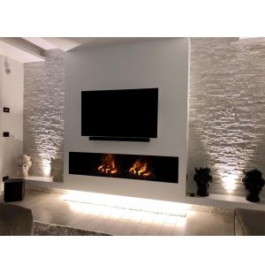 Caminetto Elettrico ad Acqua Brace 60 Legna MaisonFire