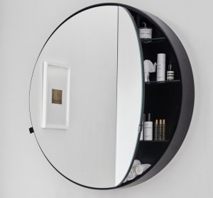 I CATINI PENSILE CON SPECCHIO  TONDO 75 Ceramica Cielo CCI_CASPCT75