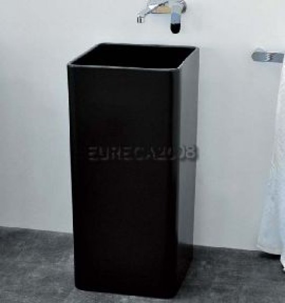 Monowash Lavabo A Colonna Parete L.40 Bianco