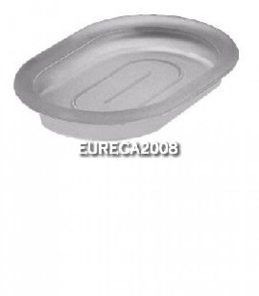 Luna B0151 Porta Sapone Vetro Acidato Naturale