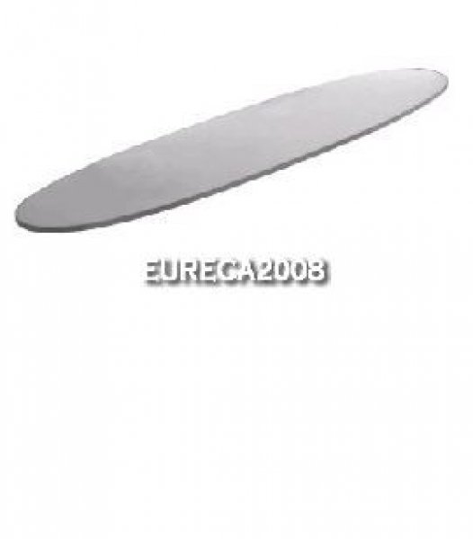 Luna B0167 Mensola L.72cm Vetro Trasparente
