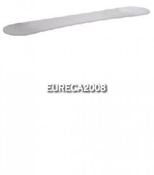 Khala B1859 Mensola L.68cm Vetro Acidato Naturale