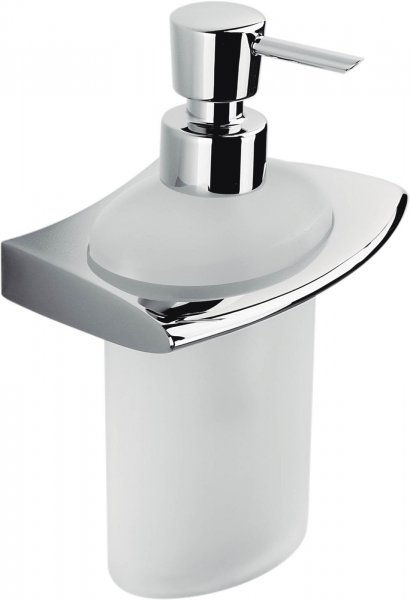 Land B9318 Dispenser Parete Cromo /vetro Acidato Naturale