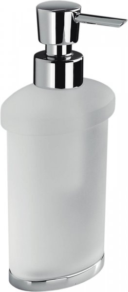 Land B9319 Dispenser Appioggio Cromo/vetro Acidato Naturale