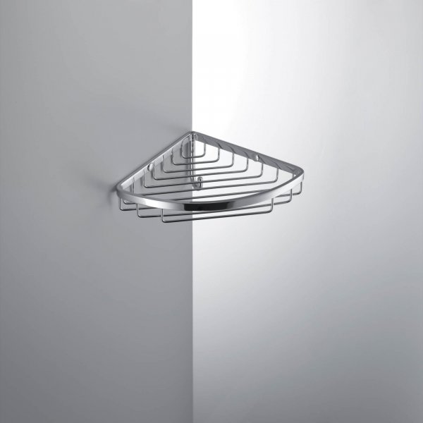 B9602 Angolare Semplice Con Gancio L.18cm Cromo