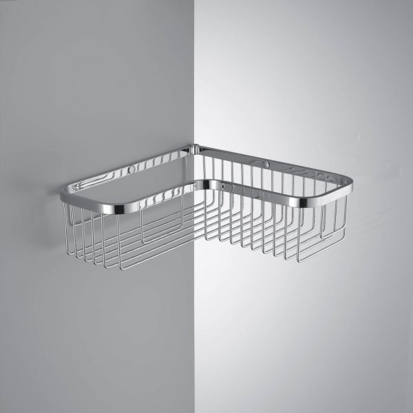 B9611 Angolare Semplice L.26cm Cromo