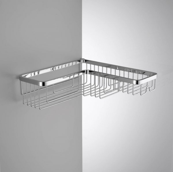 B9615 Angolare Semplice L.28cm Cromo