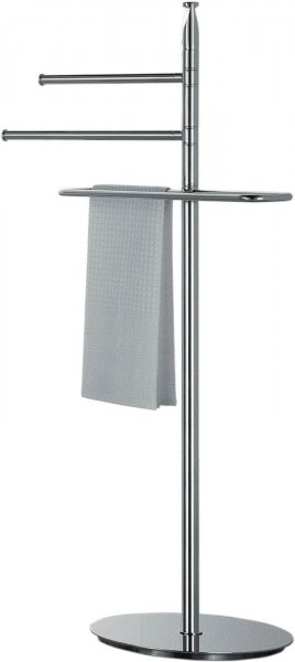 Planets B9803 Piantana Con 3 Portasalviette H.88cm Cromo