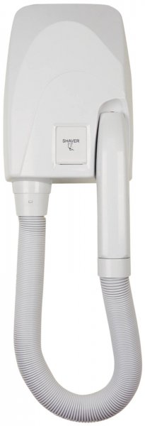 Contract B9993 Asciugacapelli Parete Bianco +presa