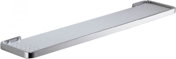 Time W4216 Mensola Con Ripiano Acciaio Inox Cromo