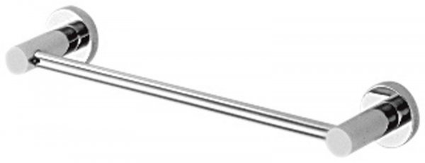 Plus W4909r Portasalviette L.30,5cm Con Supporto Regolabile Cromo