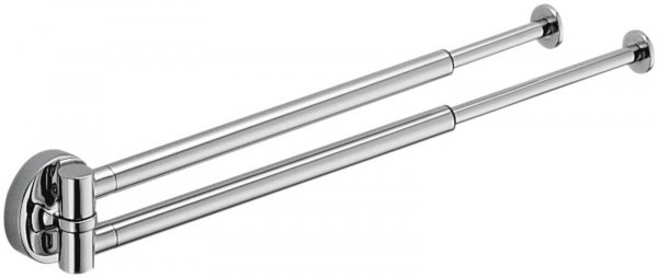 Plus W4914 Porta Salviette Estensibile Snodo Cromo