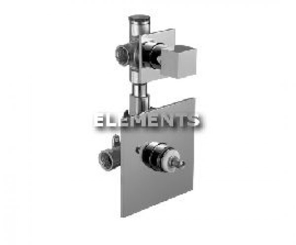 3901SB Plano Parte Esterna Senza Man. Term. Doccia Cromo
