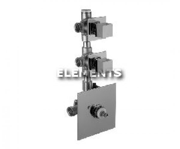 3902SB Plano Parte Esterna Senza Man. Term. Doccia Cromo