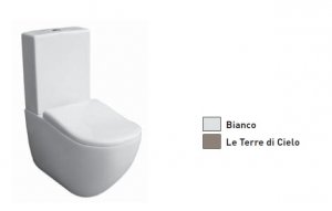 FLUID  CASSETTO  PER  WC MONOBL. 37 PER 41 Ceramica Cielo CCI_FLCM