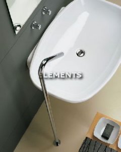 Gruppo Lavabo Da Terra Xchange Cromo