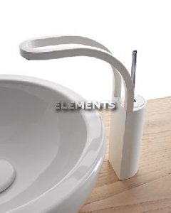 Lavabo Alto Leva Philo Serie Philo Nero/ Cromo
