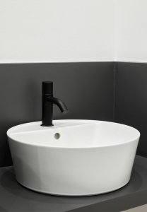 HANDY BACINELLA  APPOGGIO   1 FORO+TP 45H.16,8 Ceramica Cielo CCI_HALAT45