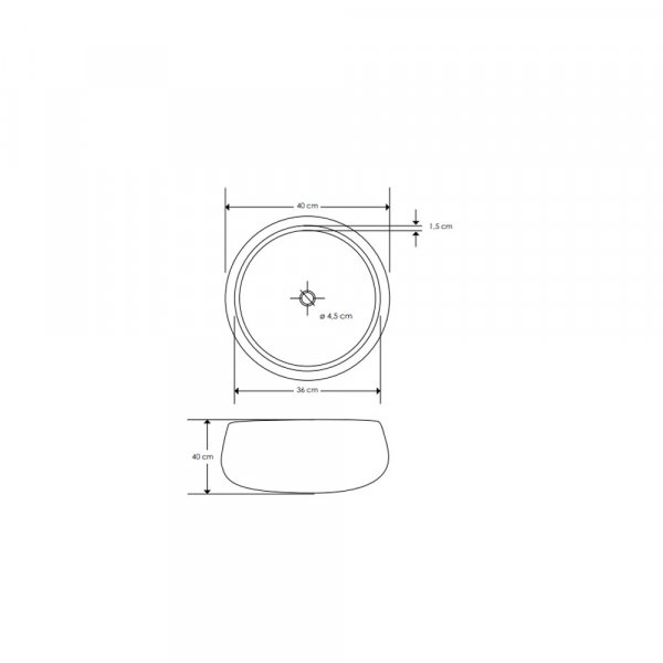 Lavandino Kraton Basin Cipì CP950/KR