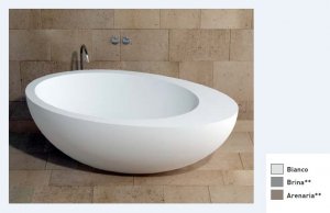 LE GIARE VASCA  CON TROPPO PIENO  190x119 LIVINGTEC Ceramica Cielo CCI_LGBAT
