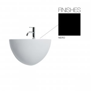 LE GIARE LAVABO  SOSPESO  SENZA FORI 56 PER 45 H.35 Ceramica Cielo CCI_LGLS56SF