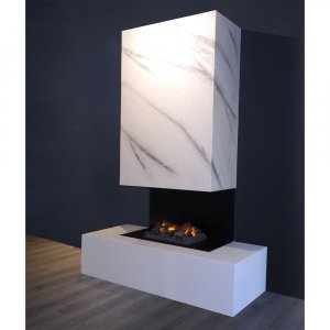 Caminetto Elettrico Trilato Compatto Acqua MaisonFire Maisonfire TRICOA