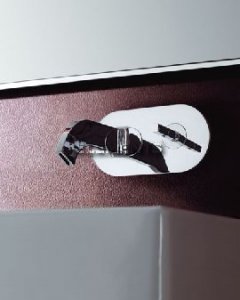 Miscelatore Monocomando Lavabo Incasso Conbocc Aincassocorta Maniglia Serie Cut