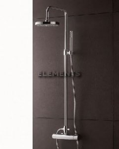 Miscelatore Termostatico Esterno Set Doccia Con Doccetta