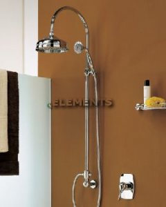 Monocomando Doccia Incasso Con Set Piccadilly Nichel Spazzolato