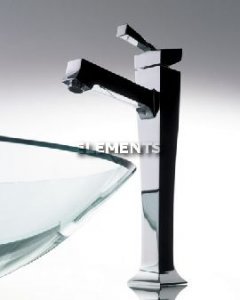 Monocomando Lavabo Alto Serie Bridge Mono Cromo