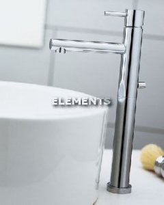 Monocomando Lavabo Alto Vela Cromo