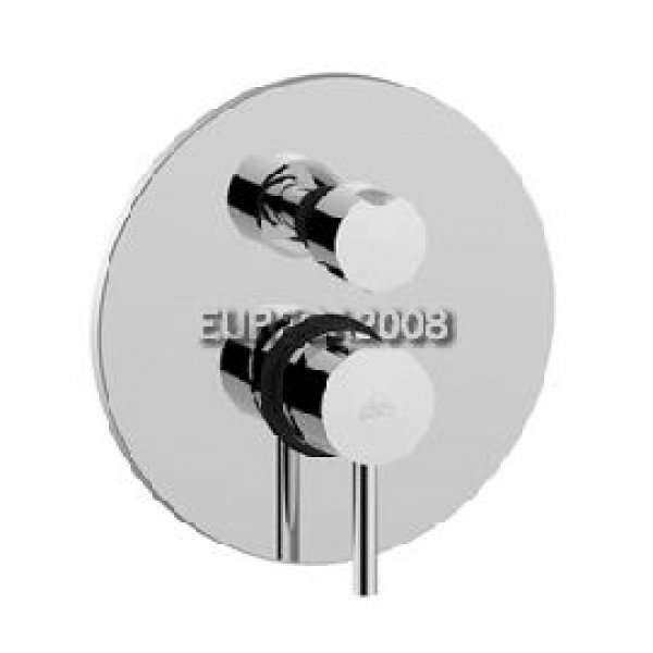Bi019 Birillo Miscelatore Incasso Doccia 2 Uscite Cromo