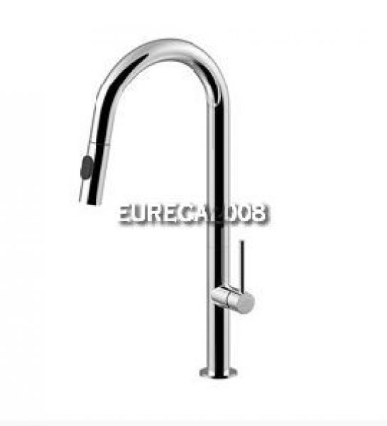 Ch185 Chef Miscelatore Lavello+ Doccia Cromo