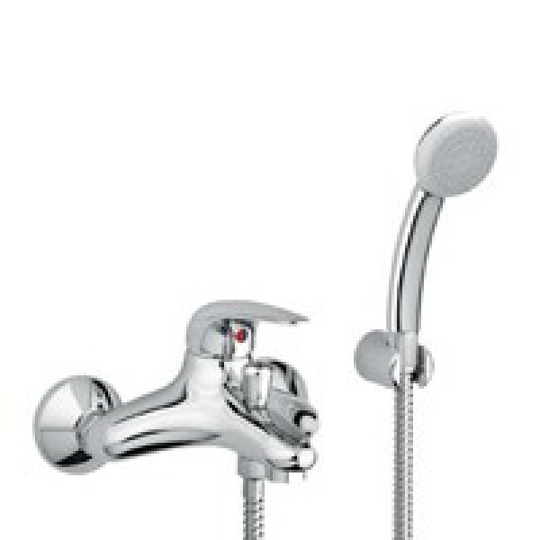 Du026 Duemila Miscelatore Estensibile Vasca+duple per Cromo