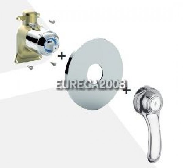 Fabox010 Flavia P. Estensibile Miscelatore Incasso Doccia Cromo