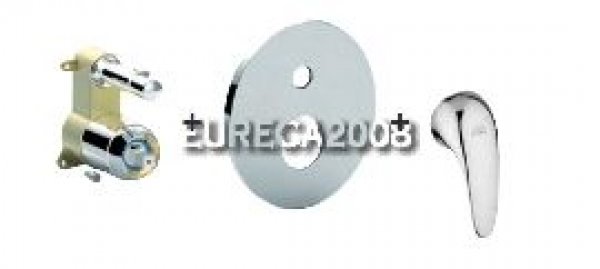 Ndbox015 P. Estensibile Miscelatore Incasso Doccia+ Deviatore Cromo