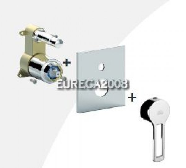 Rinbox015 Ringo P. Estensibile Miscelatore Incasso Doccia+ Deviatore Cromo