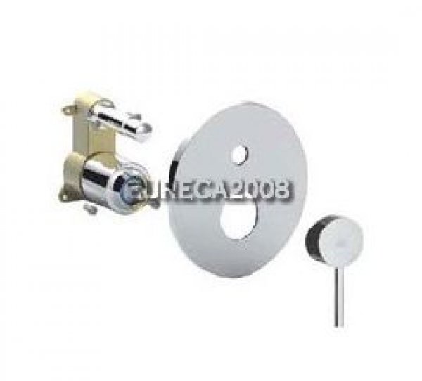Skbox015 Stick Prolunga Estensibile Miscelatore Incasso Doccia+ Deviatore Cromo
