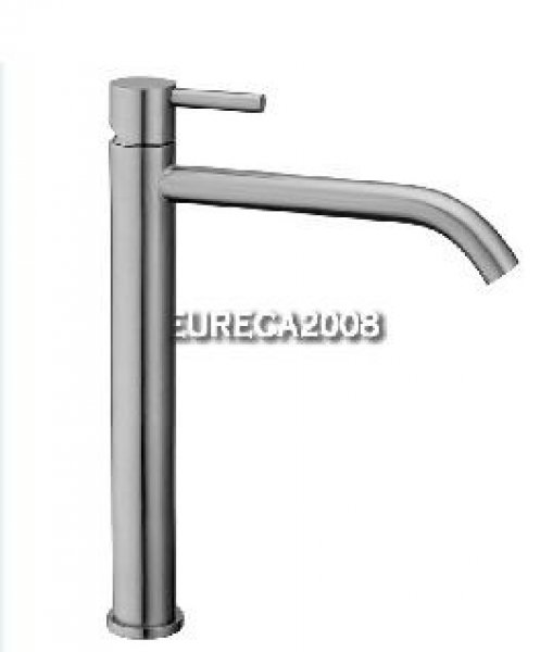 Steel081 Steel Miscelatore Monocomando Lavabo Acciaio