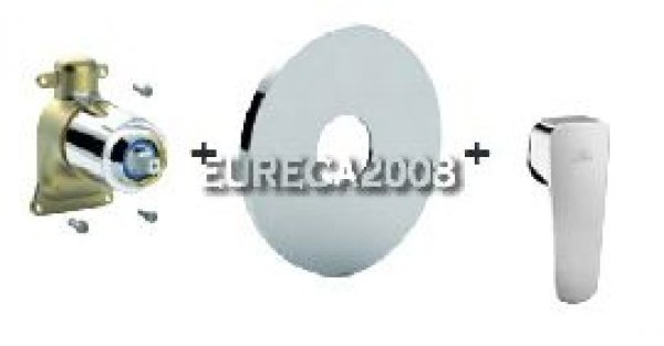 Sybox010 Sly P. Estensibile Miscelatore Incasso Doccia Cromo