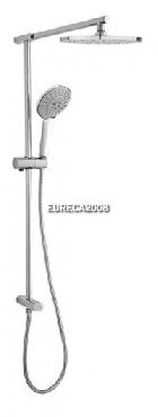 Zcol687 Up Col. Doccia Con Presa Acqua+ Deviatore Cromo