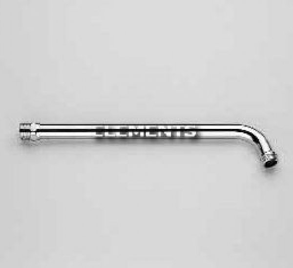 Zsof017 Braccio Doccia Tubo L.400mm Cromo