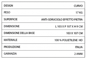 Piatto doccia Lake D 108